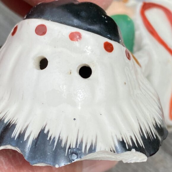 Vintage Indian Boy & Girl in Moccasin Salt and Pepper Shakers Japan MCM Set - Picture 14 of 15